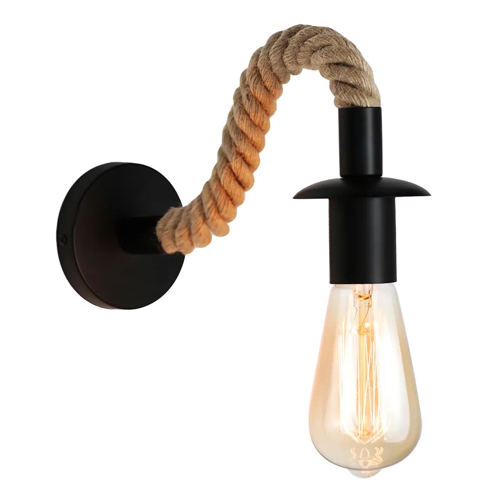 TOOLIGHT vägglampa APP1466-1W Svart 28x28x15cm