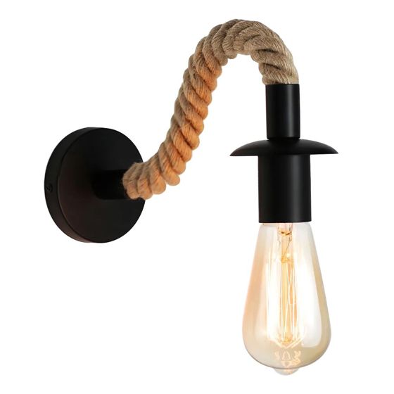 TOOLIGHT vägglampa APP1466-1W Svart 28x28x15cm