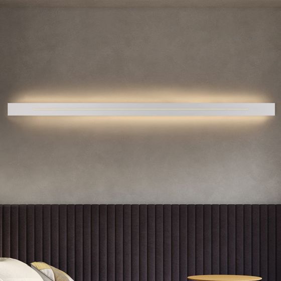 NETTLIFE LED - vägglampa, för inomhusbruk - modern, sovrum 100 cm varmvit korridorlampa, 31W Vit trapplampa