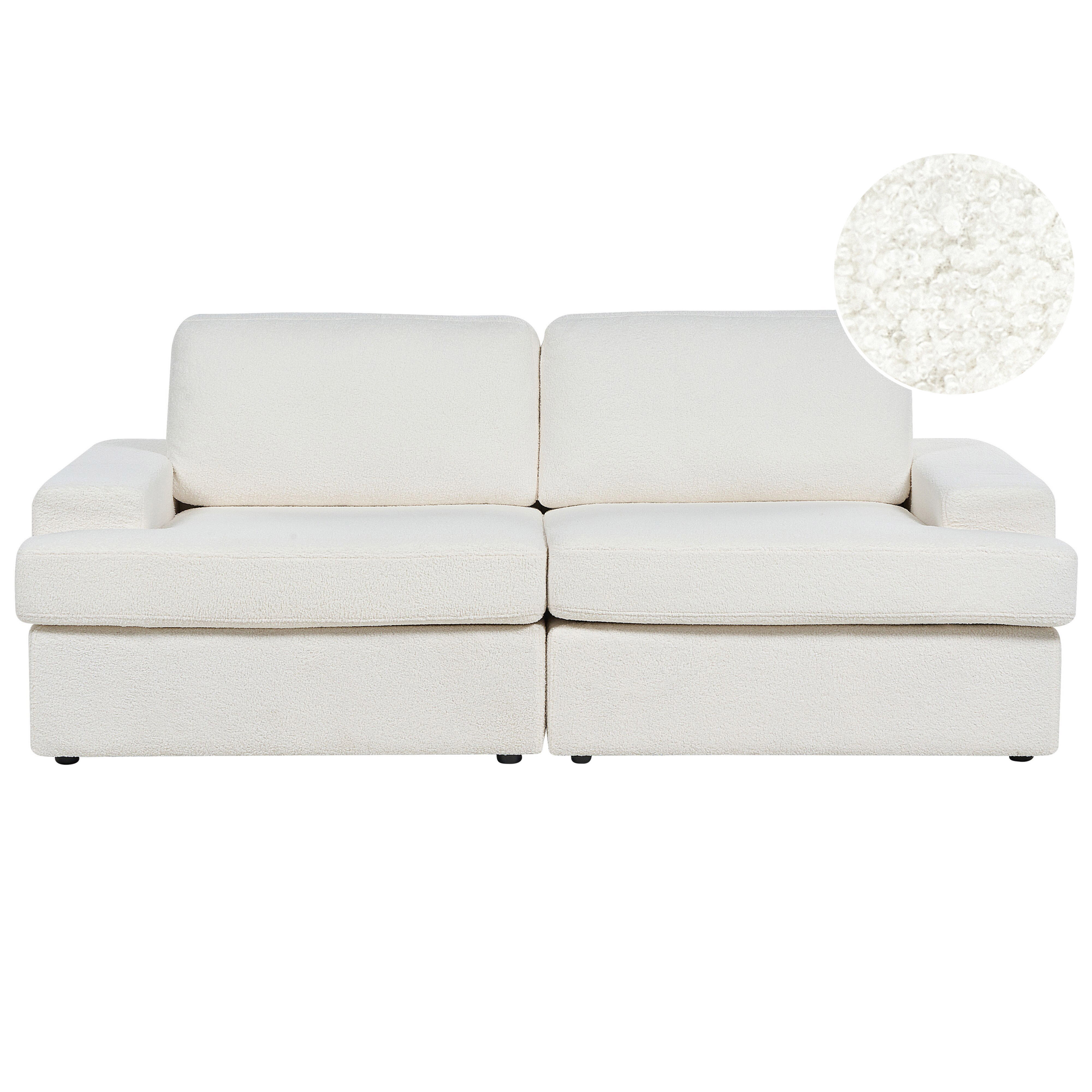 Soffa 3-sits ALLA Bouclé Off-White