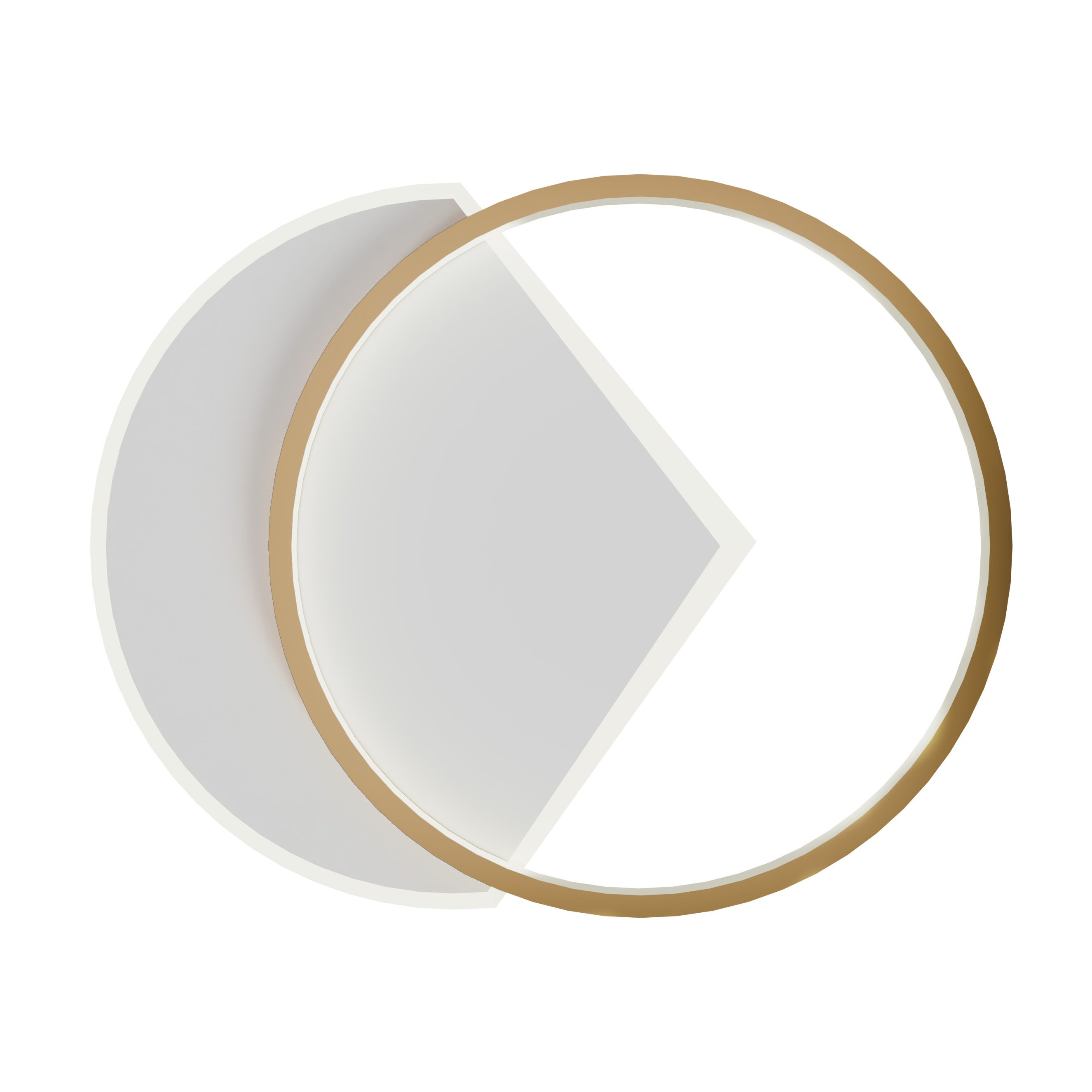 TOOLIGHT vägglampa LHJO076-C 40cm LED Guld 60x40x10cm