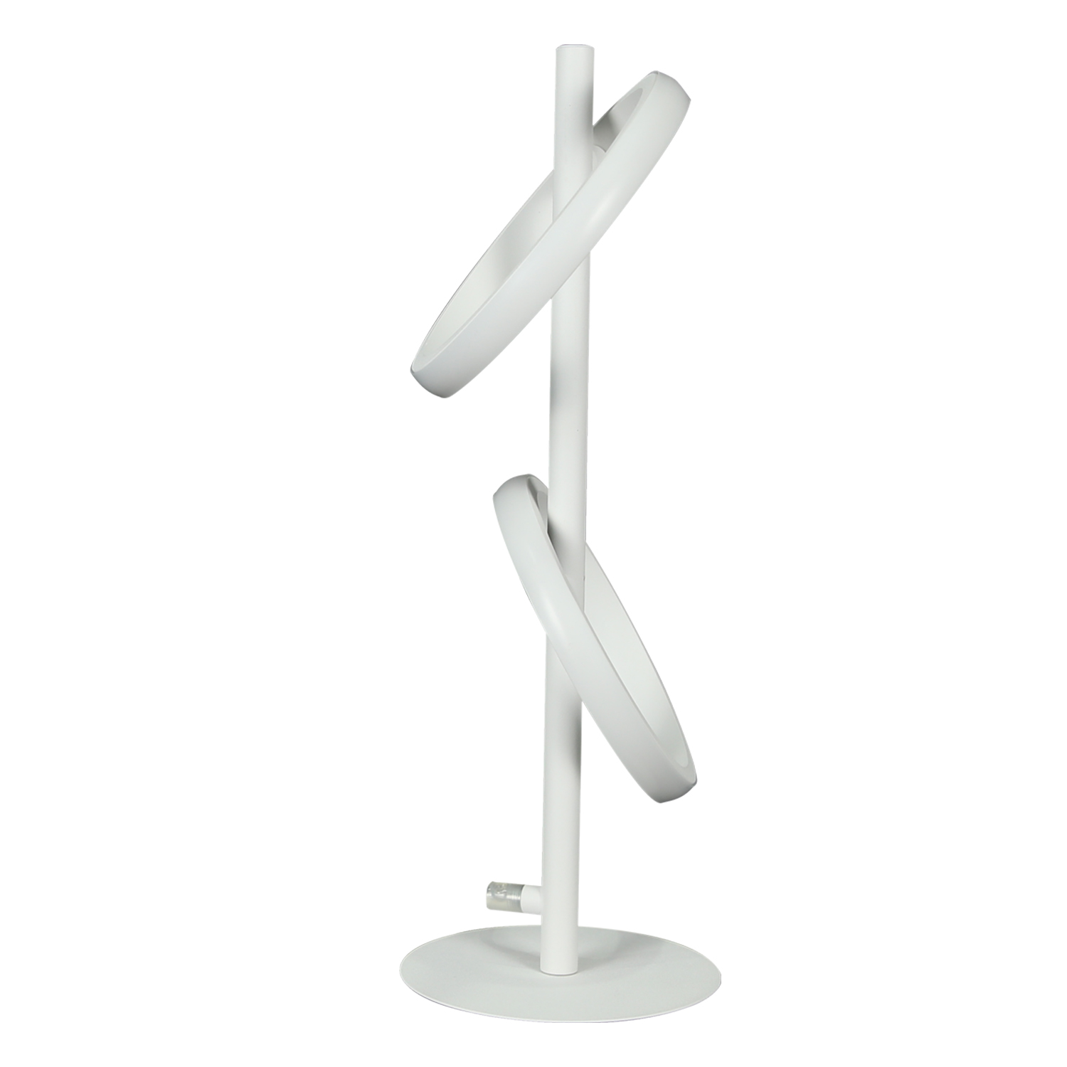 NETTLIFE LED - bordslampa, modern, ringformad, roterande, bordslampa, för vardagsrummet