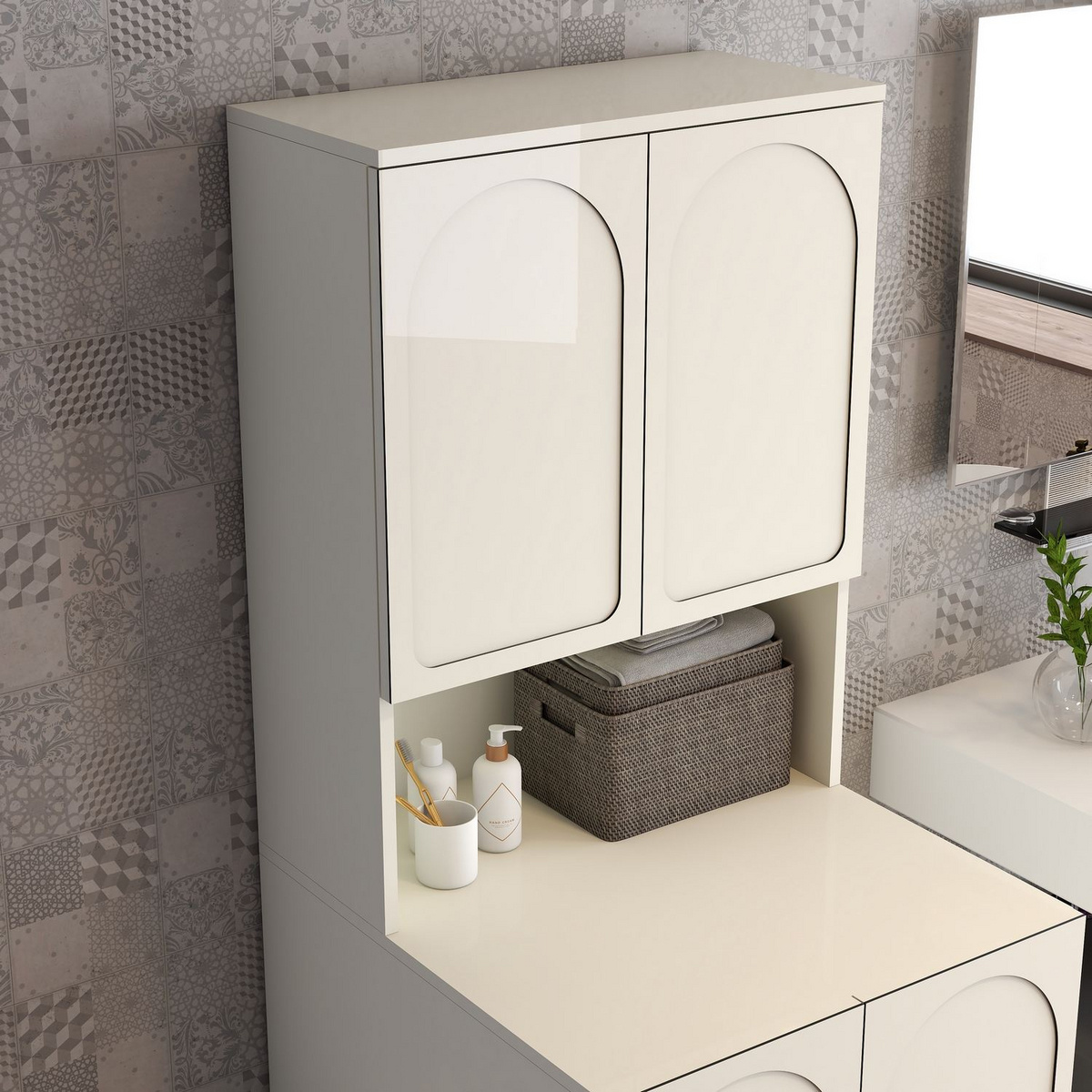Norda Design Tvättmaskinsskåp Lyon 73 73 x 70 x 92 cm