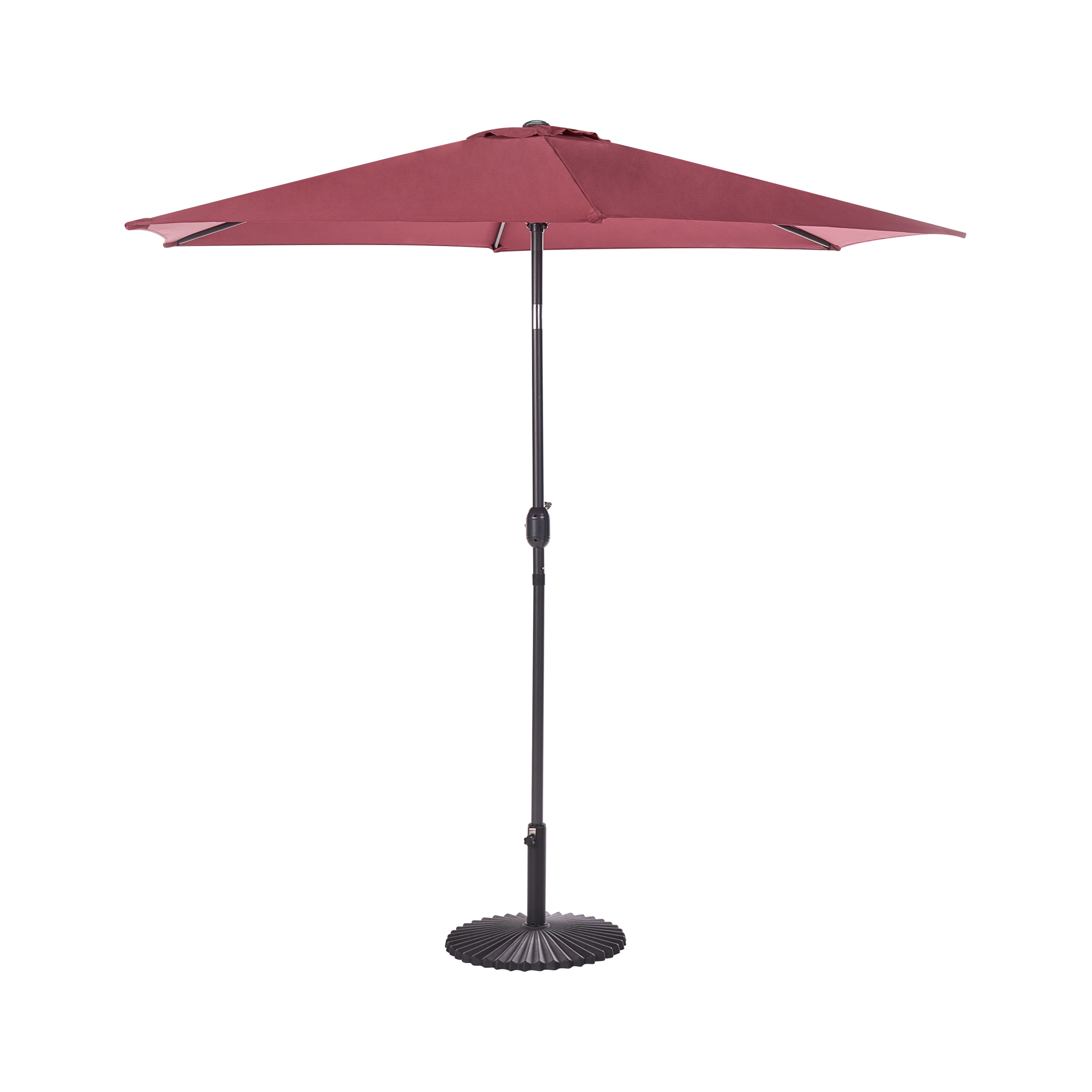 Parasoll 266 cm VARESE Vinröd
