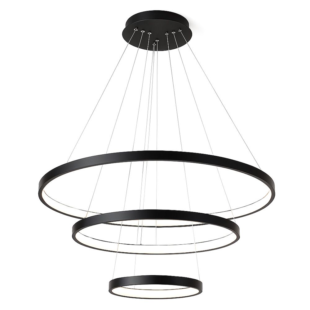TOOLIGHT hängande taklampa LHJ013-CP3 LED Svart 61x61x70cm