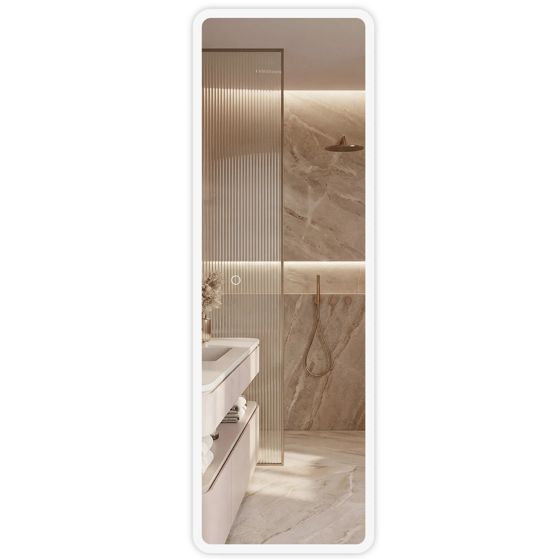 REA spegel MOL-SQ 150X50 LED Transparent 2x50x150cm