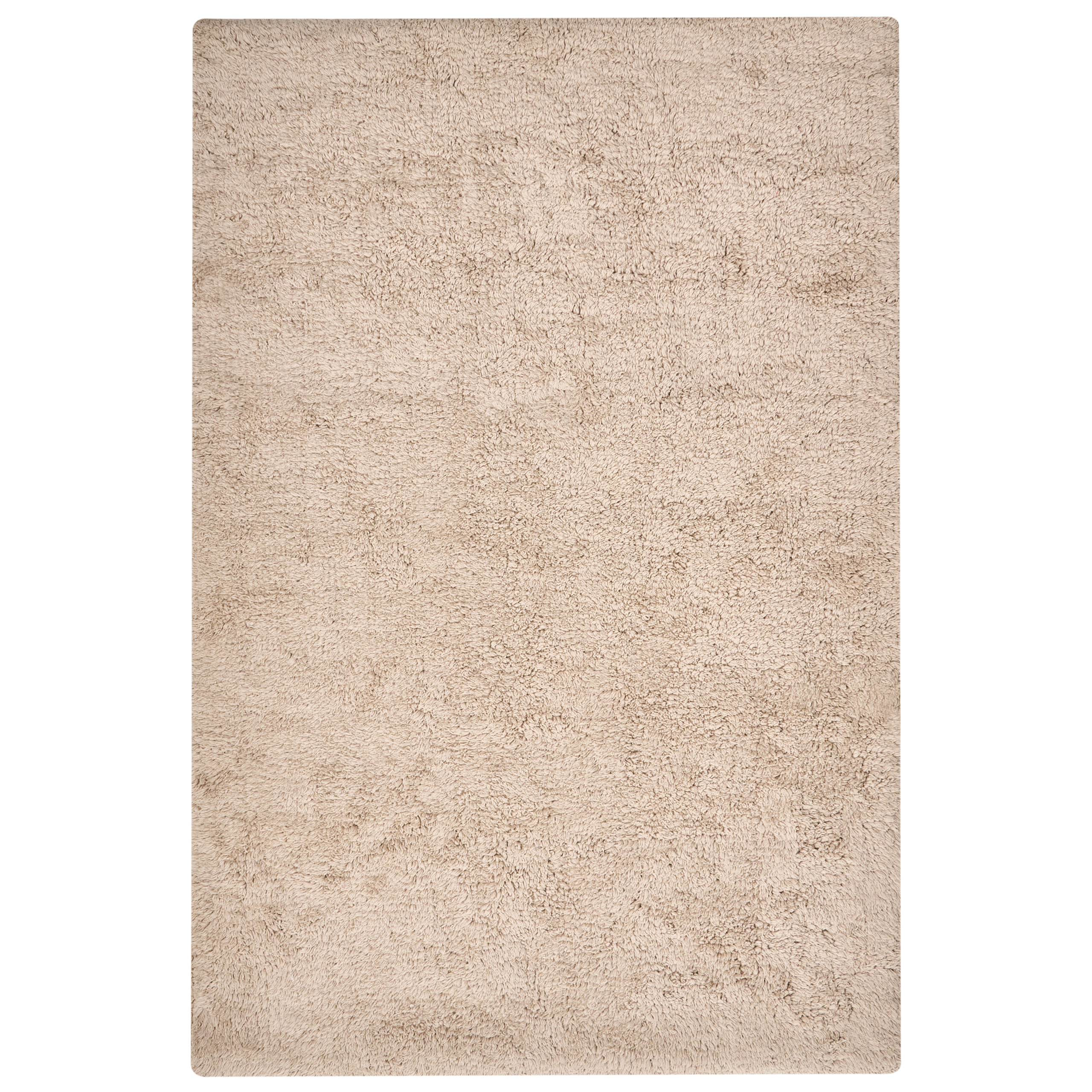 Badrumsmatta GOELA Ljusbrun 60 x 90 cm Bomull
