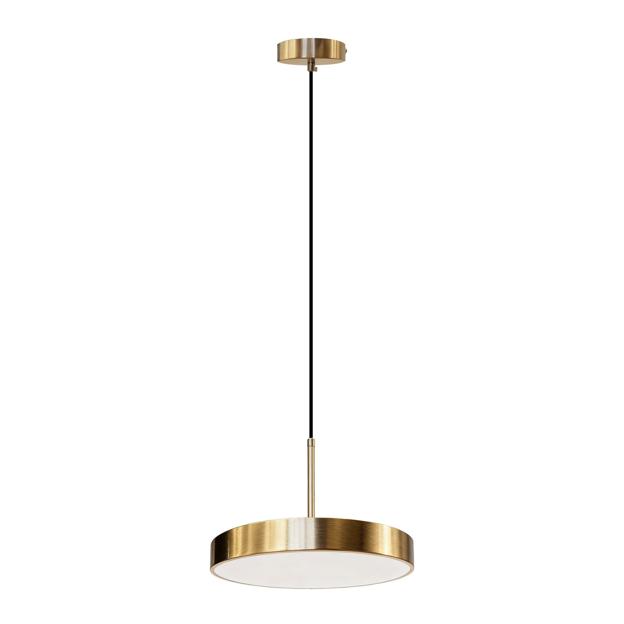 TOOLIGHT hängande taklampa APP1687-1CP LED Borstat guld 30x30x62cm