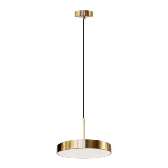 TOOLIGHT hängande taklampa APP1687-1CP LED Borstat guld 30x30x62cm