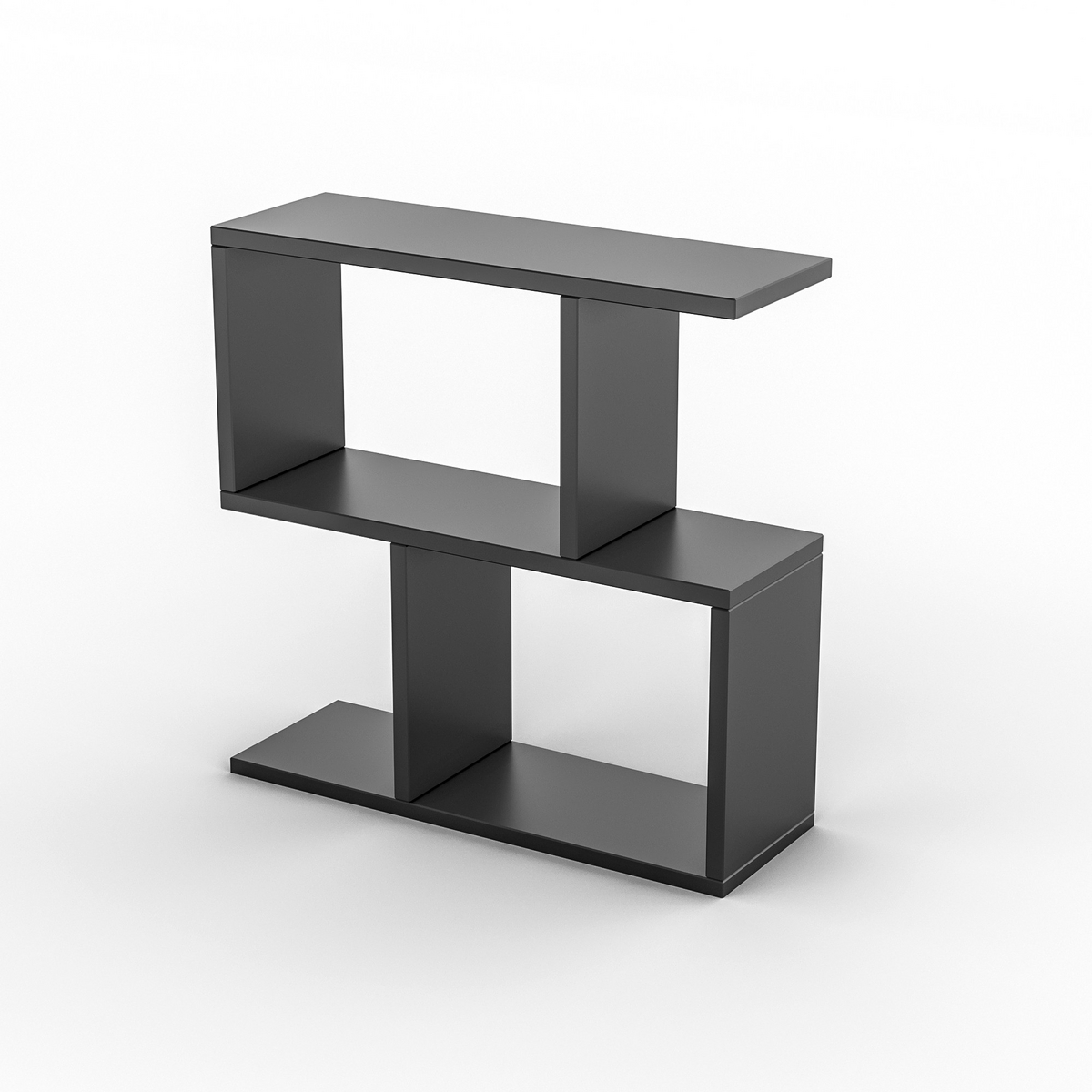 Norda Design Modernt Sidobord, 60 x 60 x 20 cm | 100% Melaminbelagt, 18 mm Tjockt | Stilrent & Funktionellt