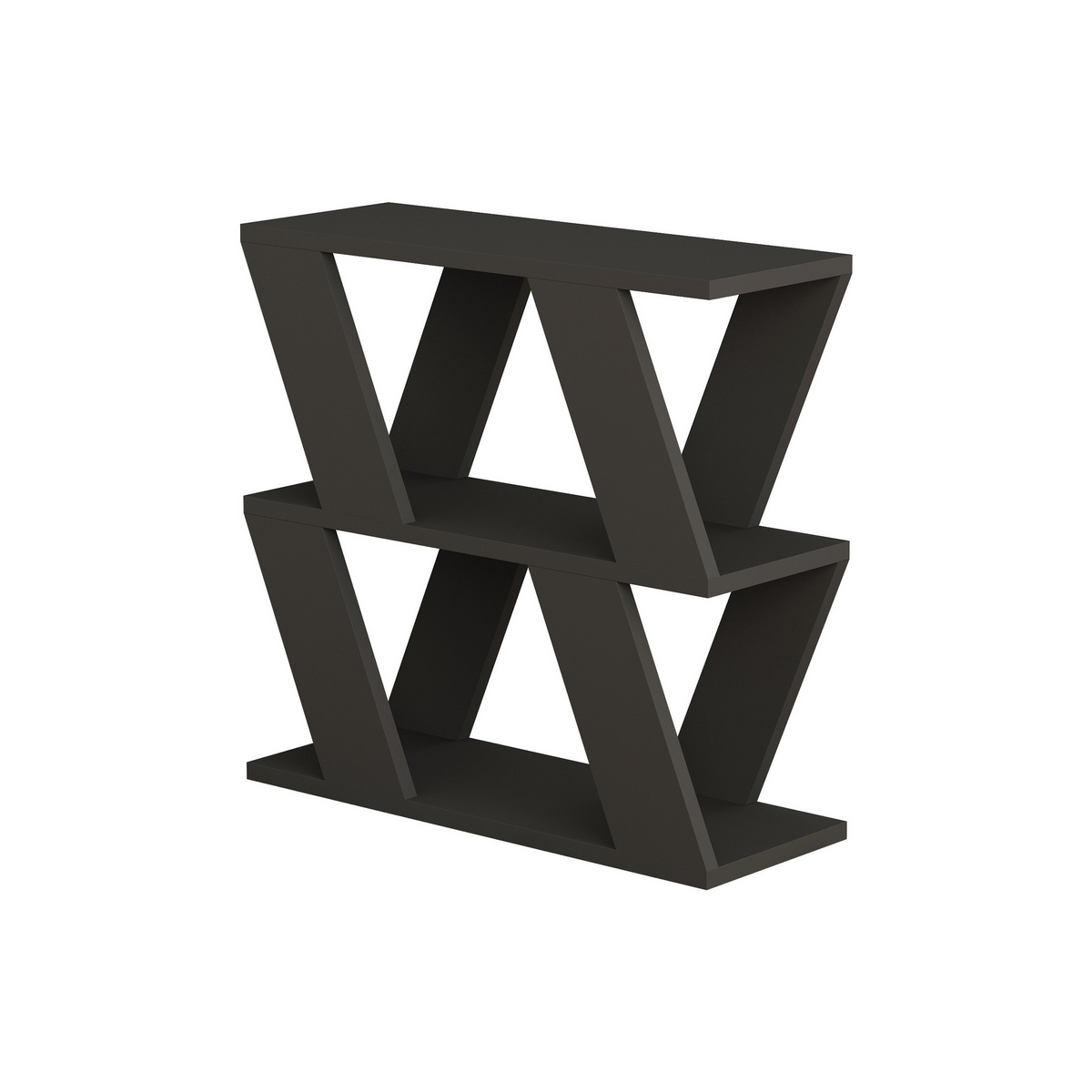 Norda Design Modernt sidobord, 60 cm x 57 cm x 22 cm | 100 % melaminbelagt, 18 mm tjockt | Stilrent & funktionellt