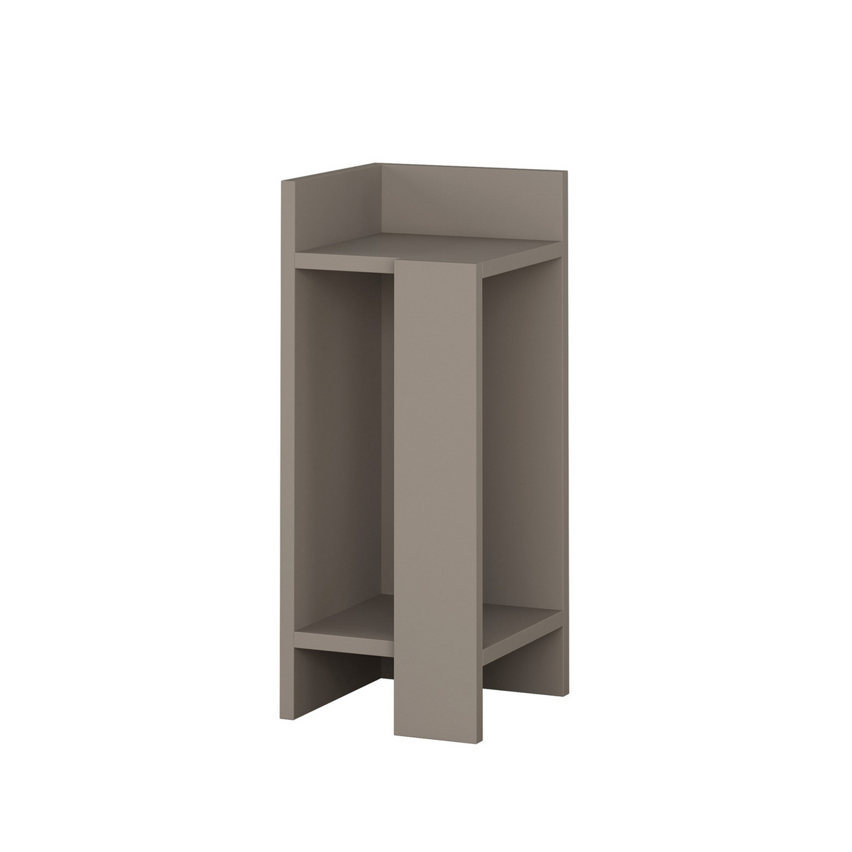 Norda Design nattduksbord, 25x60x27 cm | 100% melaminbelagd spånskiva, 18 mm tjock | modern design