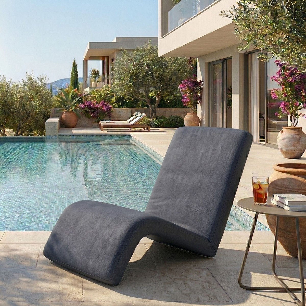 Norda Design Gungstol för trädgård Nami Outdoor 50 x 55 x 60 cm