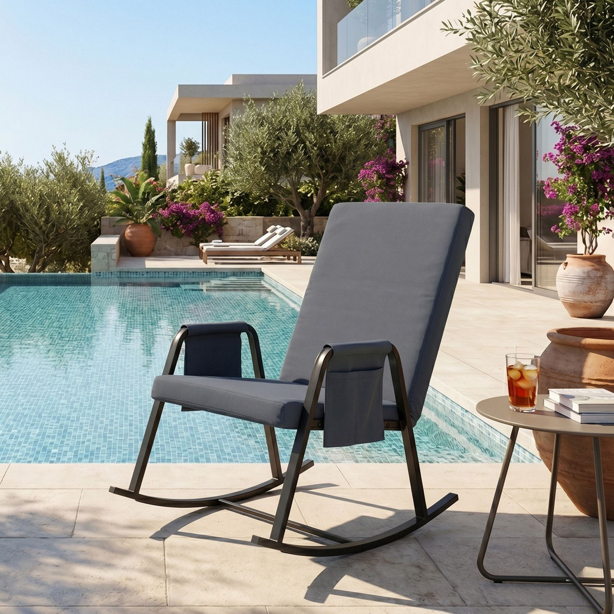 Norda Design Gungstol för trädgård Oden Outdoor 50 x 60 x 65 cm