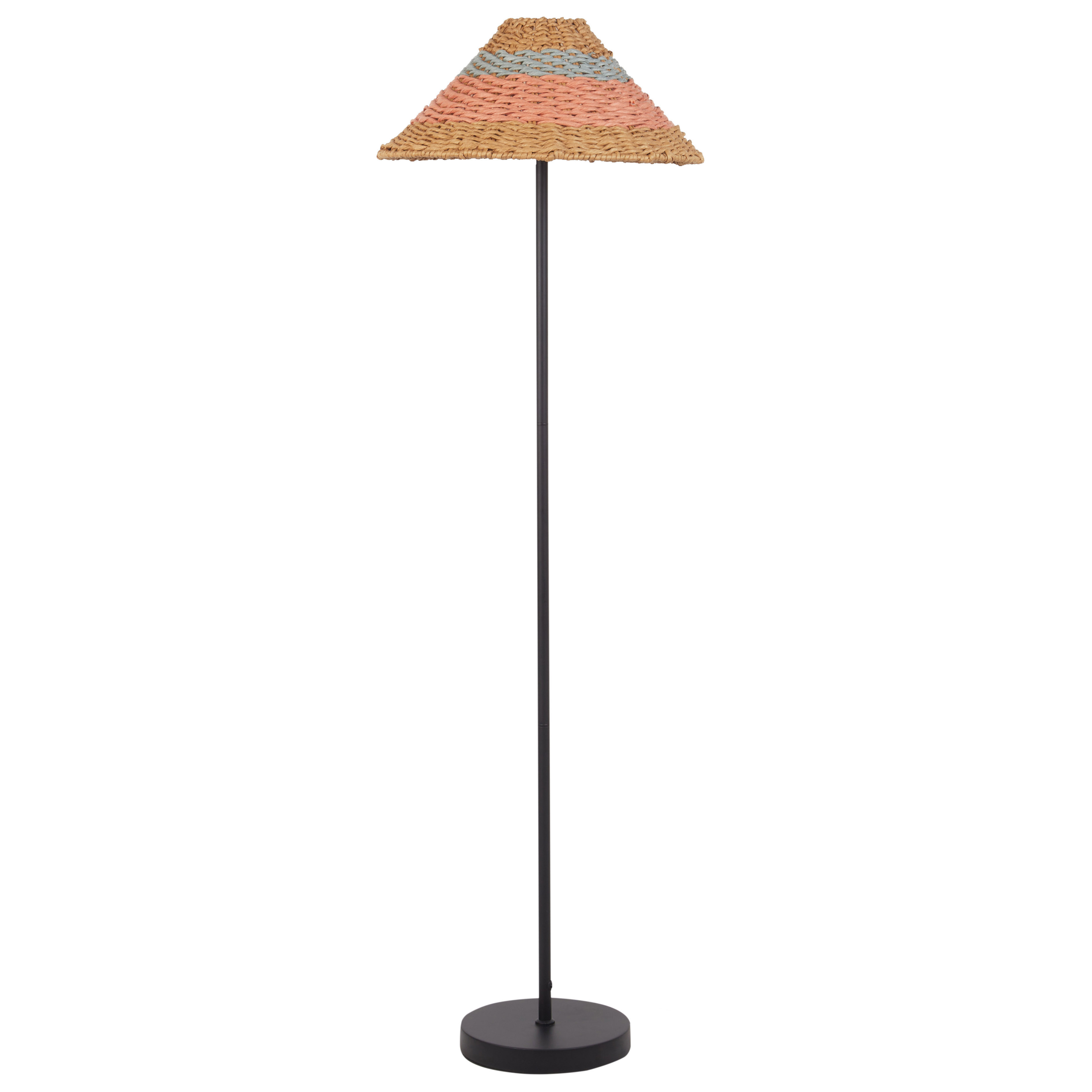 Golvlampa KYOGA Pappersrep Beige