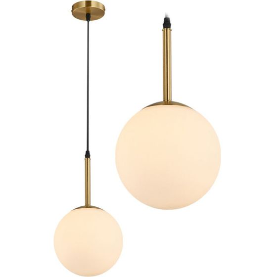 TOOLIGHT hängande taklampa APP431-1CP Guld 20x20x36cm