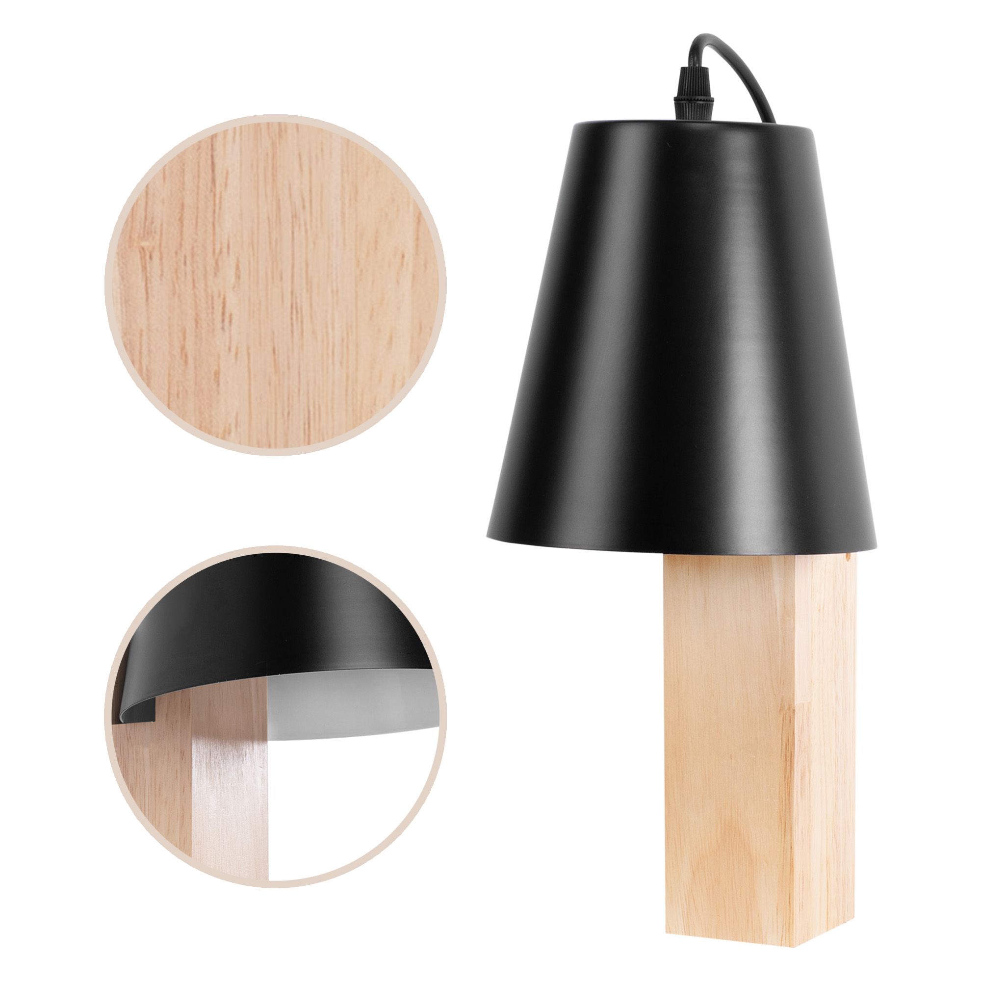 TOOLIGHT vägglampa APP1279-1W Svart 18x15x32cm
