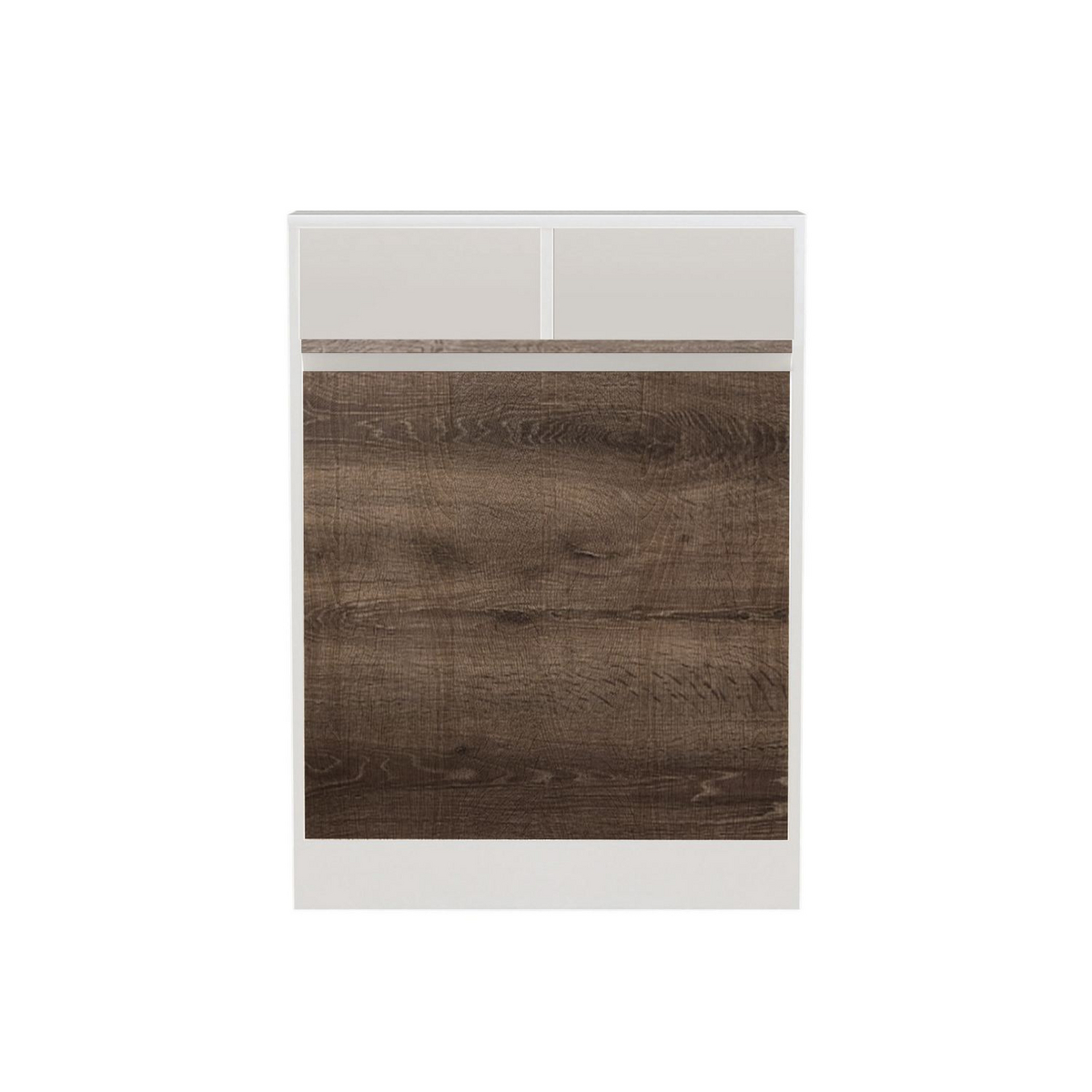 Norda Design modernt hopfällbart bord, Patara-färg, 70 cm x 96 cm x 15 cm | 100% melaminbelagd, 18 mm tjock