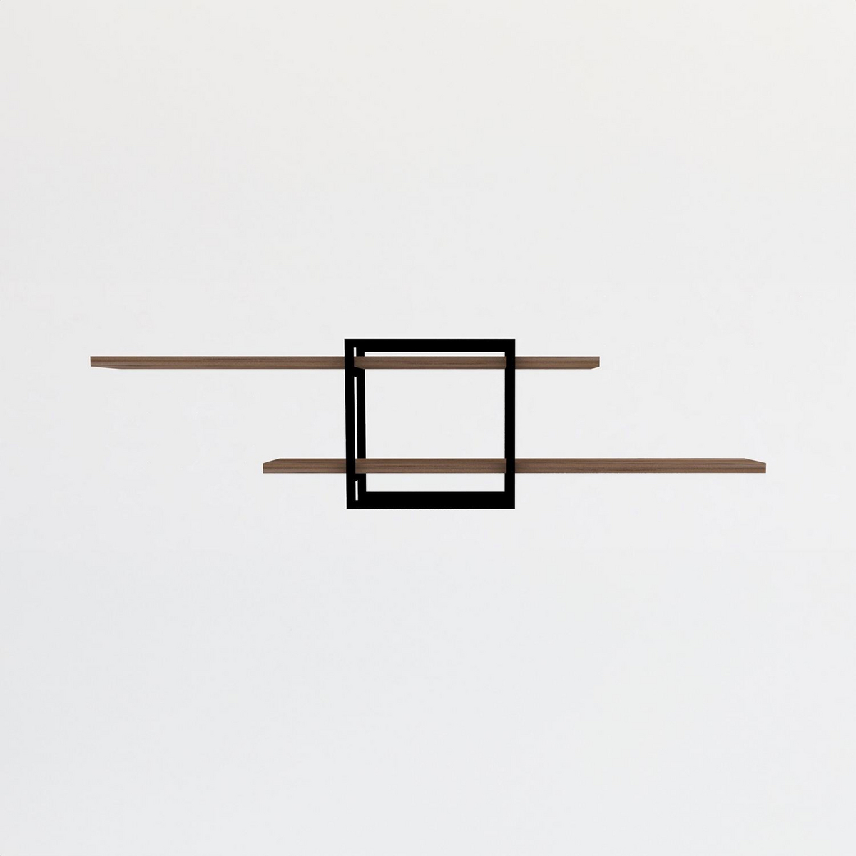 Norda Design modern vägghylla, Atlantisk tall, 120 x 30 x 18 cm | 100 % melaminbelagd, 18 mm tjock | Stilren och funktionell