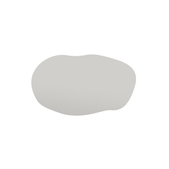 Norda Design Modern byråspegel, svart, 52 x 89 x 2,2 cm | 100 % MDF, ekologiskt Flotal-E, väggmonterbar design