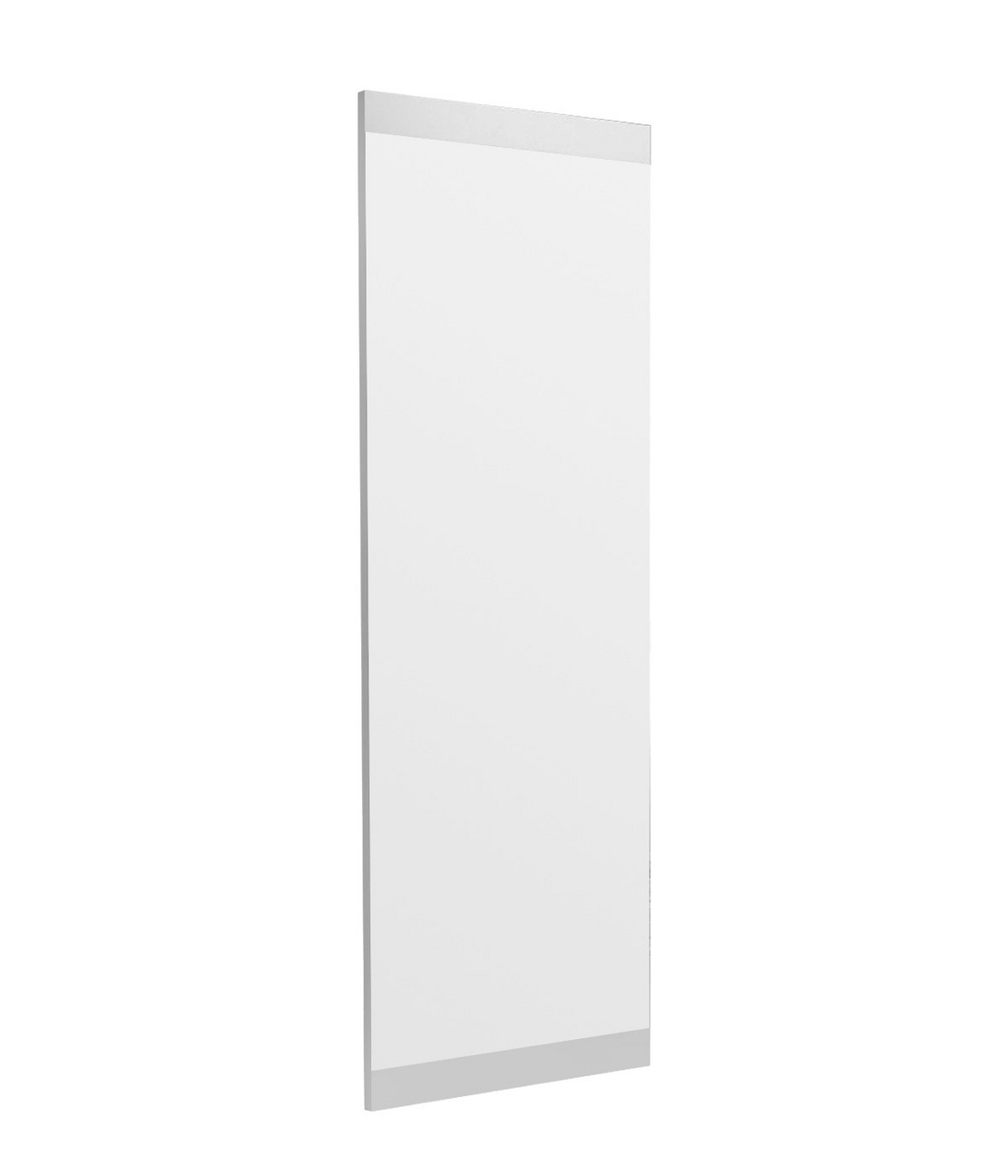 Norda Design modern vit smal helkroppsspegel, 40x120 cm, 100 % MDF, väggmonterbar, ekologisk Flotal-E-design