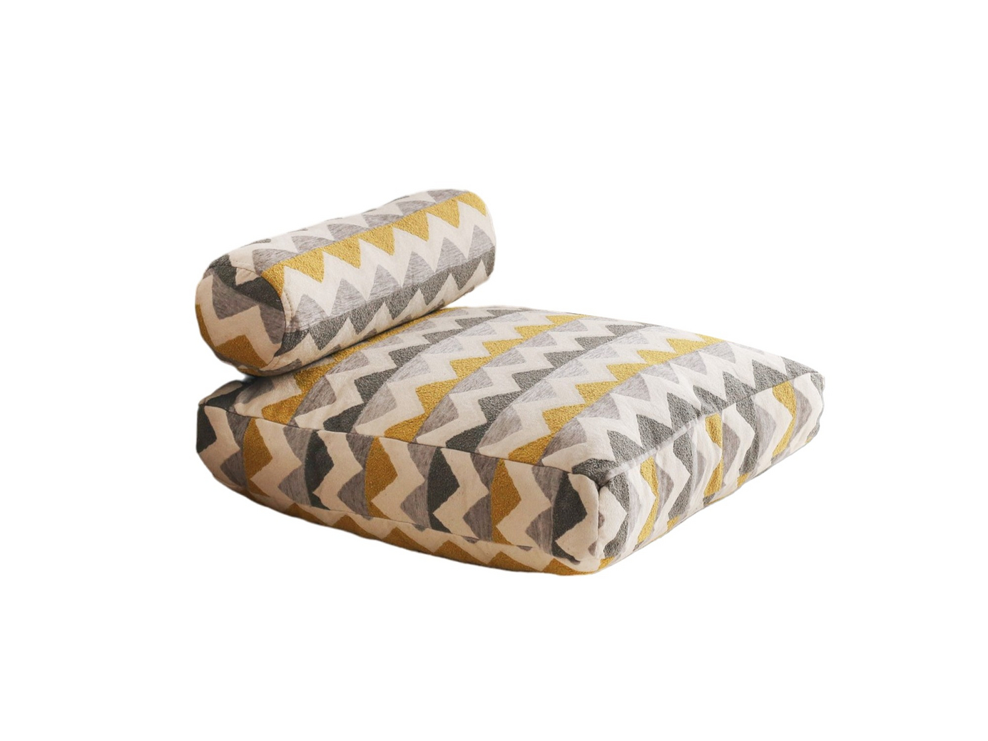 Norda Design Mjuk kudde i teddytyg, 70 x 70 x 27 cm | Fyllning av spillskum/fiber | Perfekt för mysig heminredning