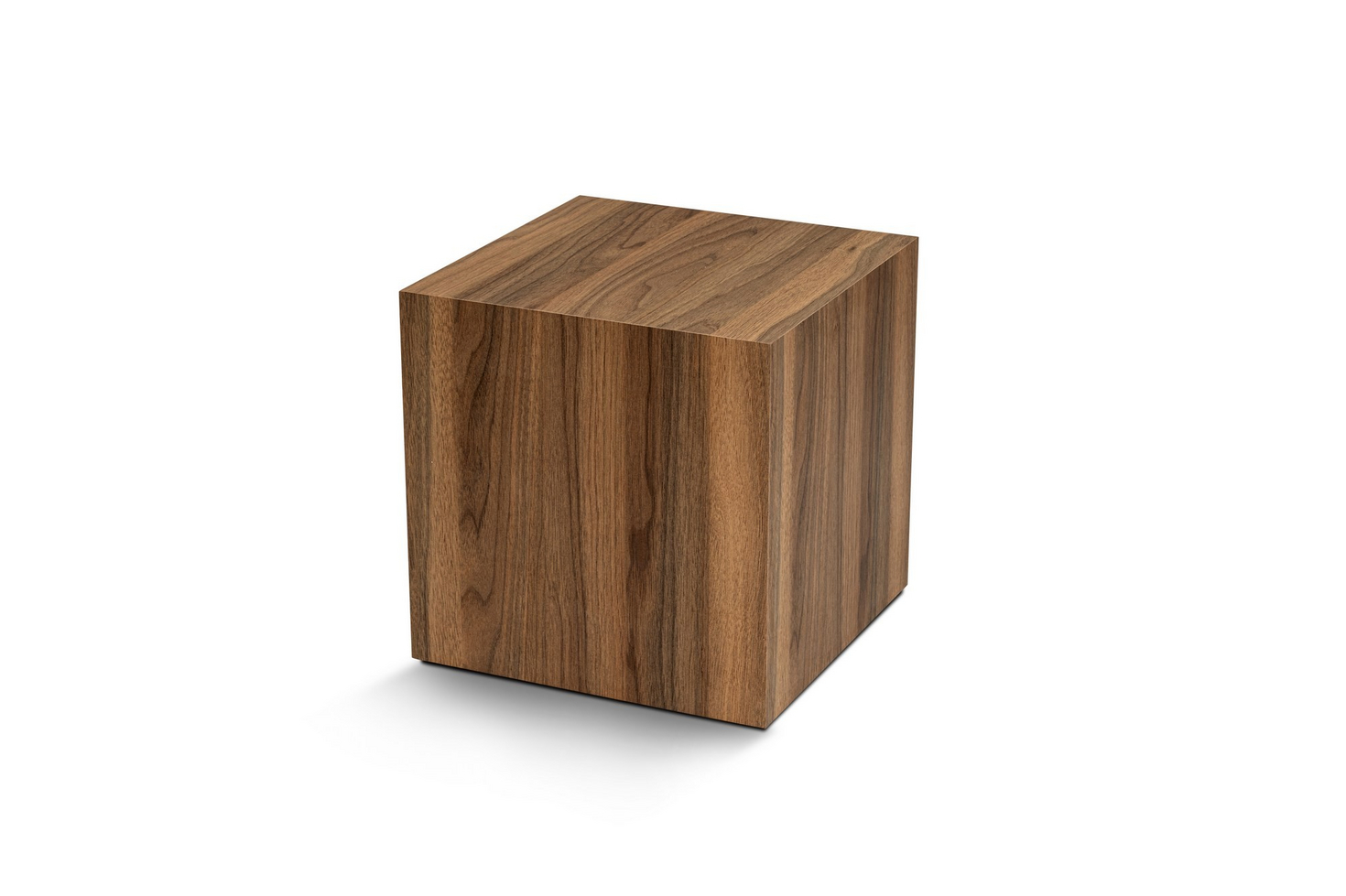 Modernt sidobord, Venezia-valnöt, 45 x 50 x 45 cm | 100 % MDF, 18 mm tjock | Snygg och funktionell design