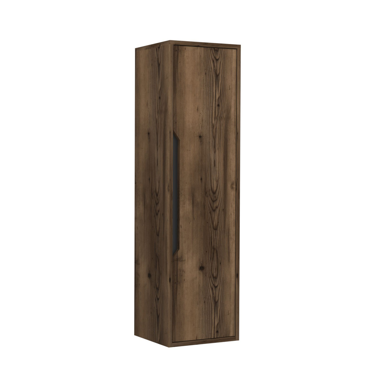 Norda Design Badrumsskåp Galia 40, mörk valnöt, 30 × 40 × 138 cm
