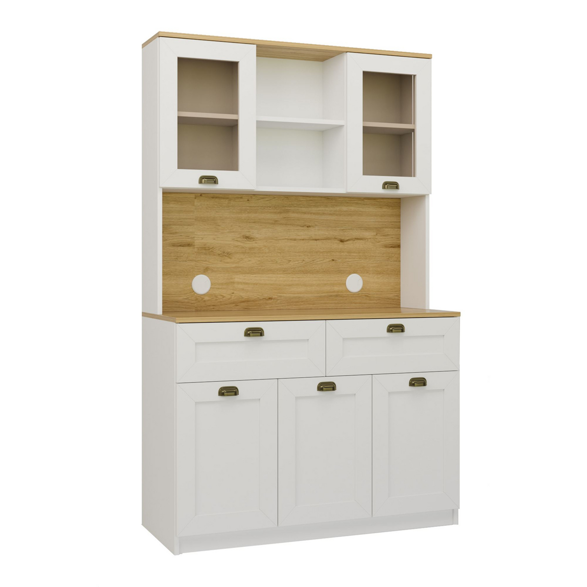 Norda Design Kaffestation Vionna 1600, vit, 44 × 120 × 191,8 cm