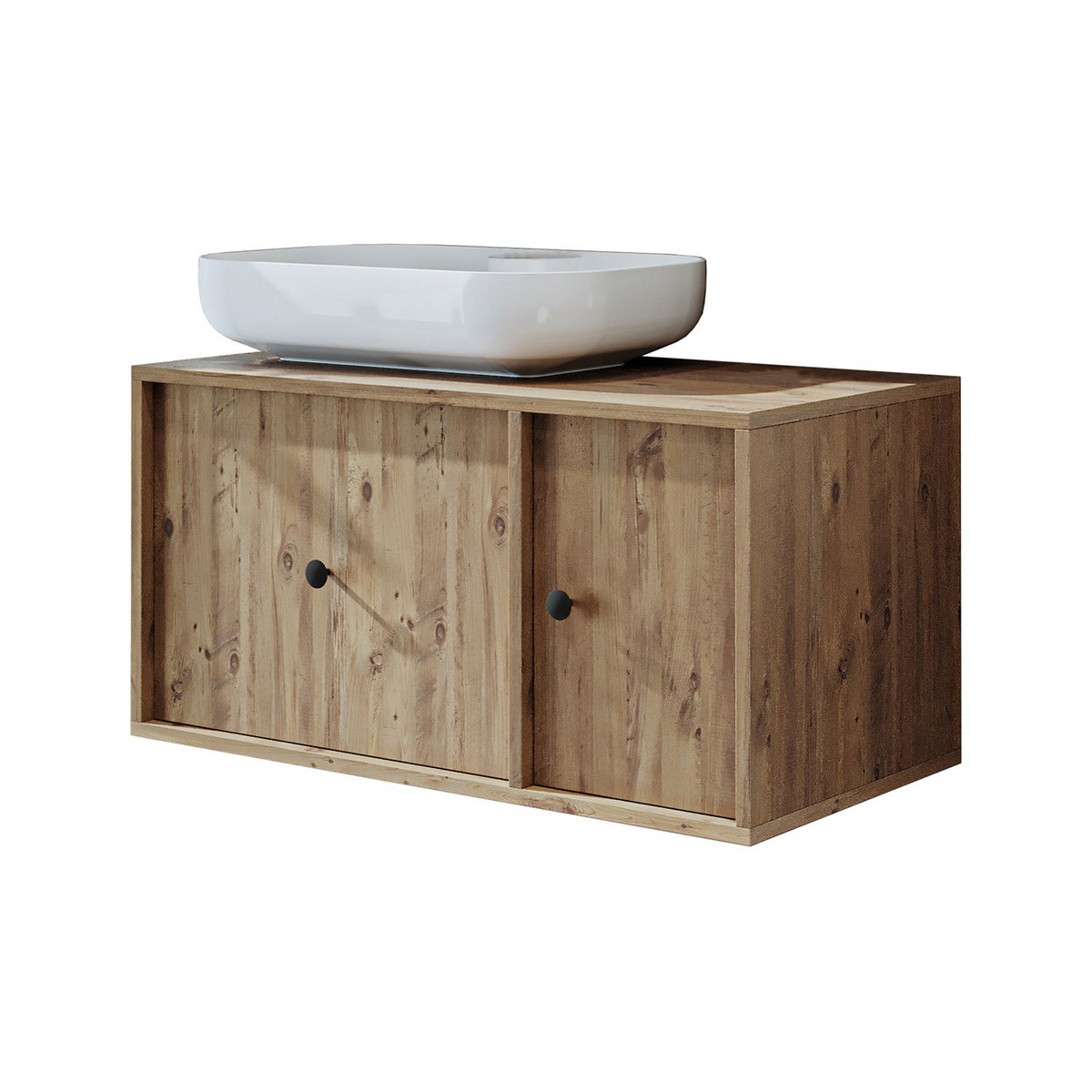 Norda Design Tvättställsskåp Bergamo, atlantfuru, 45 × 90 × 58 cm