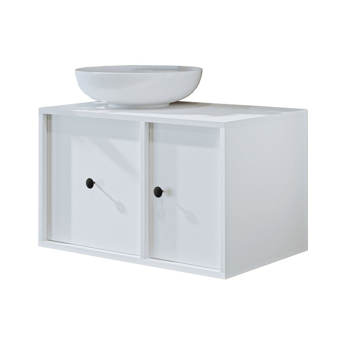 Norda Design Tvättställsskåp Sorrento, vit, 45 × 75 × 58 cm