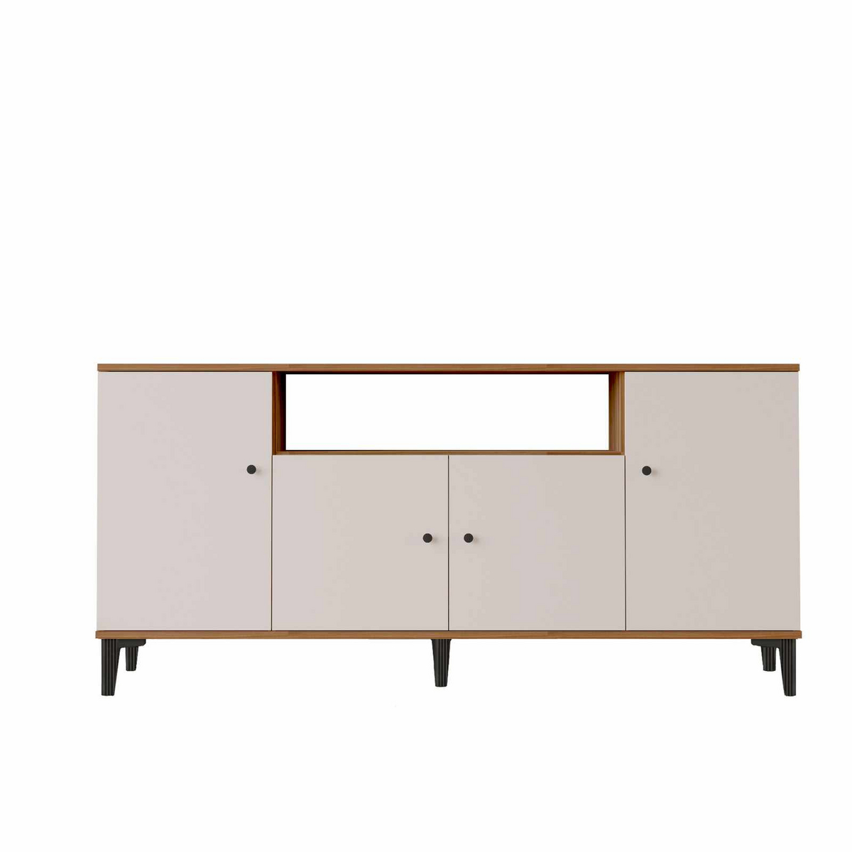 Norda Design Avlastningsbord Consola, valnöt, 44,5 × 180 × 85 cm