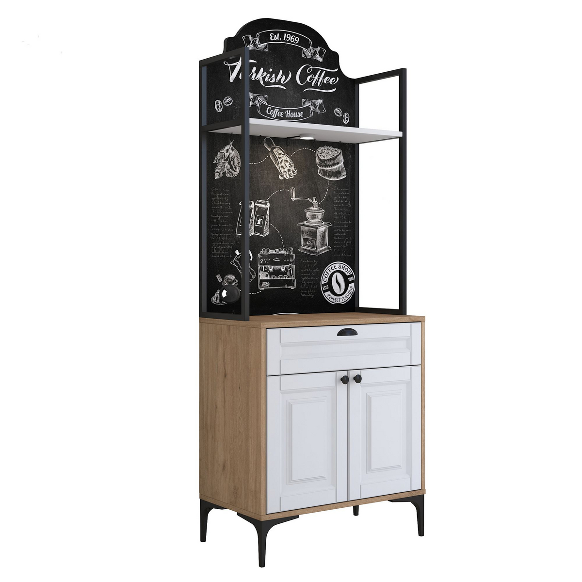 Norda Design Multiskåp Meridian, 40 × 70 × 184,6 cm