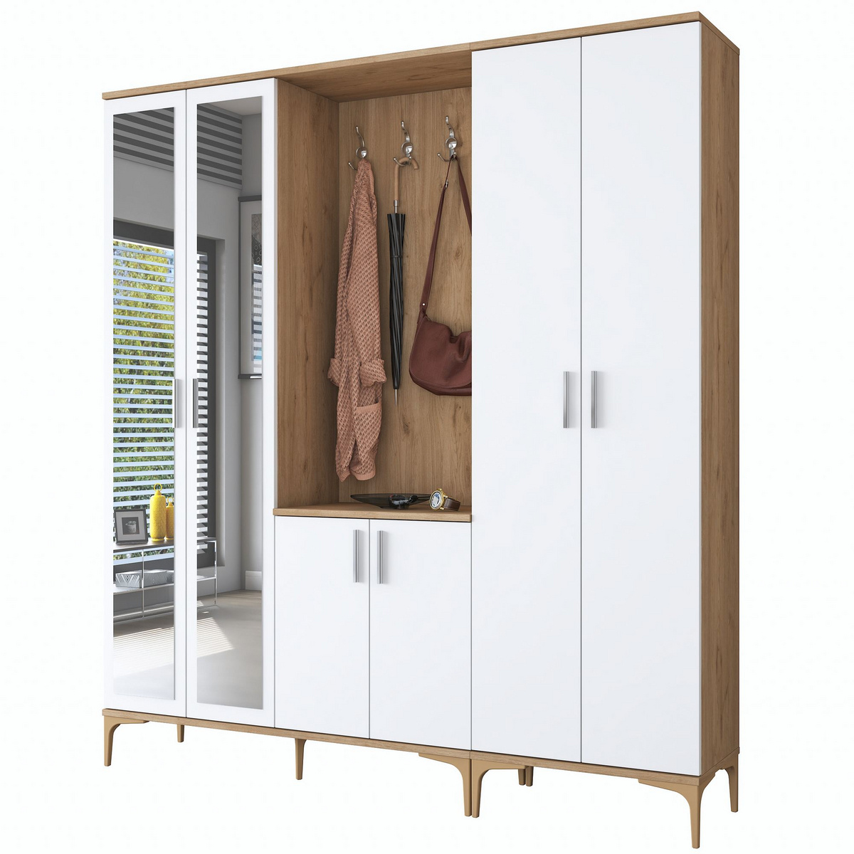 Norda Design Hallmöbel Threshold, 37,5 × 180 × 198,6 cm