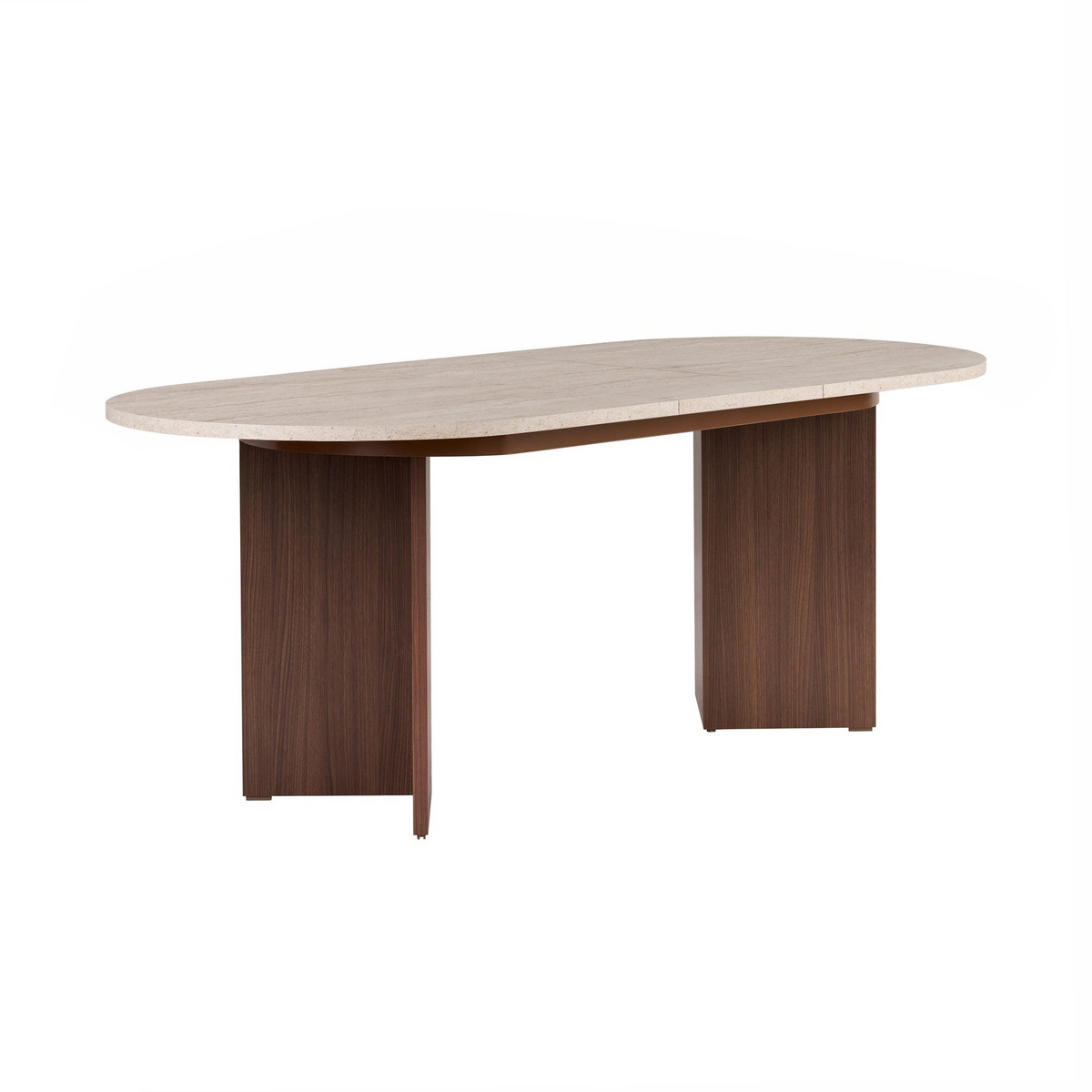 Norda Design Utdragbart matbord Sorell, 90 × 160 × 75 cm