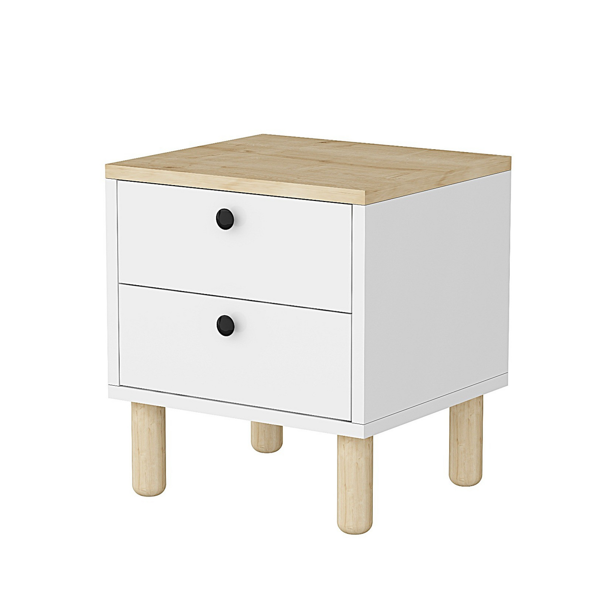 Norda Design Sängbord Rayme, 40 × 44,5 × 49,5 cm