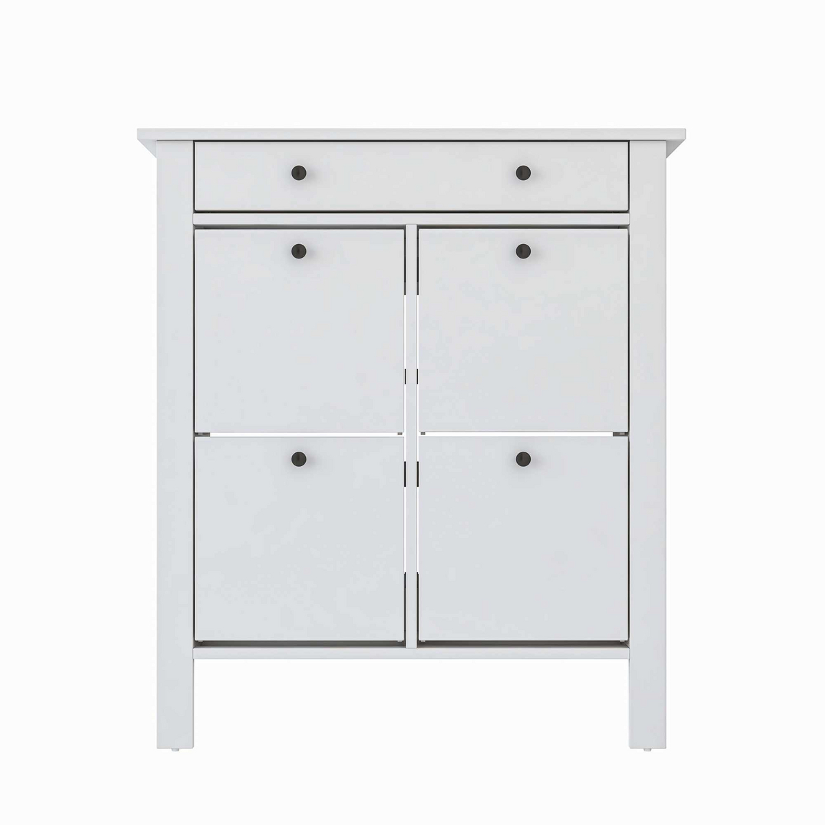 Norda Design Skoskåp Orma, vit, 30 × 90 × 101,8 cm