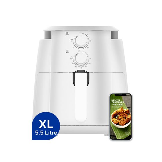 Norda Design Airfryer Crispair, vit, 35 × 26 × 30,6 cm