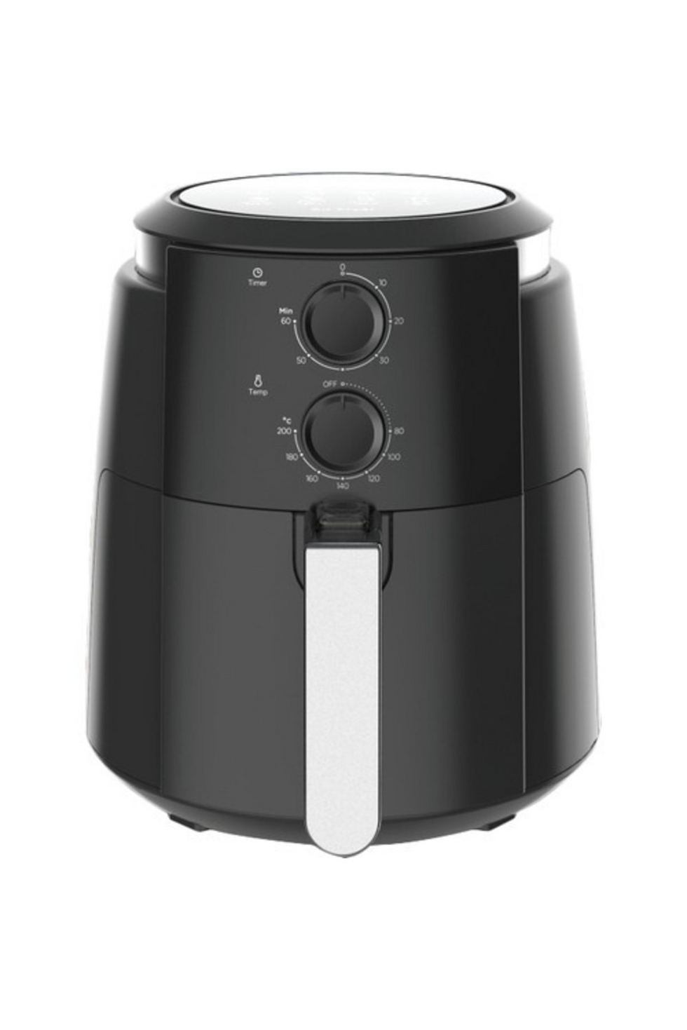 Norda Design Airfryer Airolo, svart, 35 × 26 × 30,6 cm