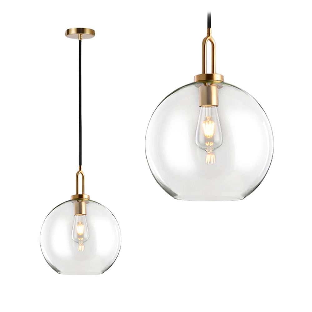 TOOLIGHT hängande taklampa APP630-1CP Guld 21x25x50cm