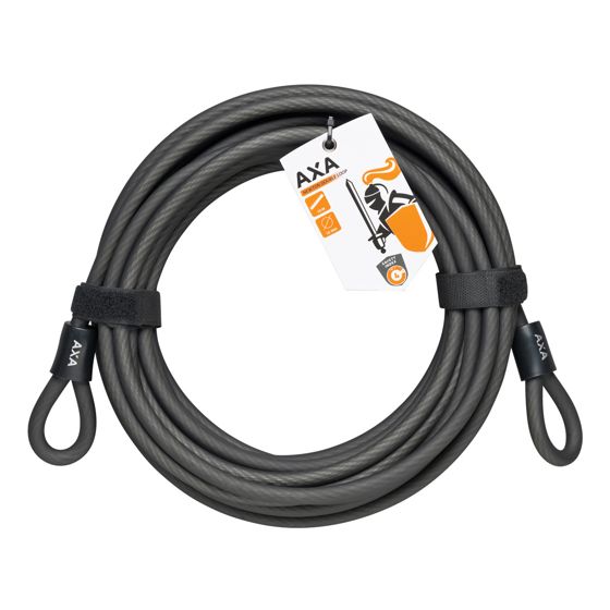 AXA Double Loop 1000/10 låsvajer med öglor