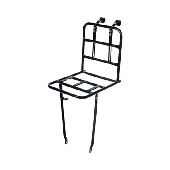 Basil Front Carrier L -frampakethållare, svart