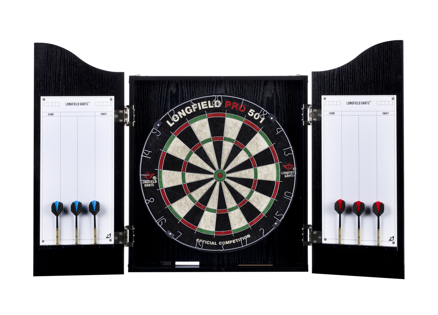 Darts-Tavla, Skåp Och Dartpilar