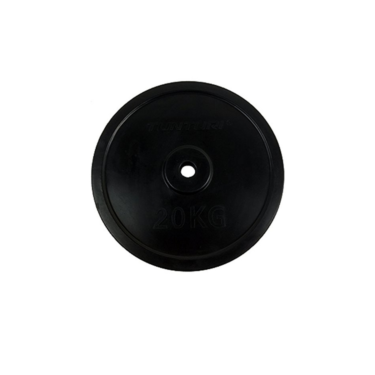 Tunturi Rubber Plate viktskiva, 30 mm, 20 kg