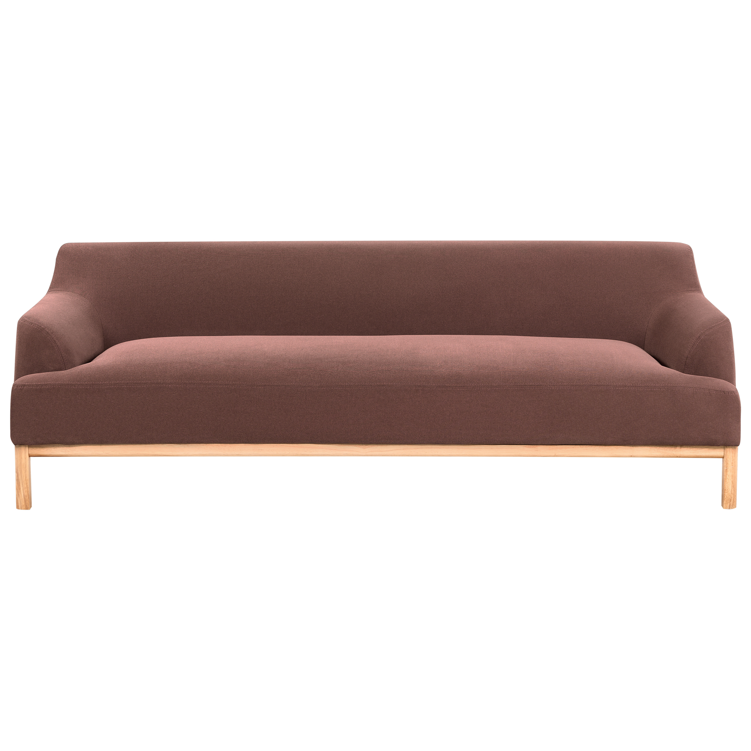 Soffa 3-sits SOSJO Vinröd