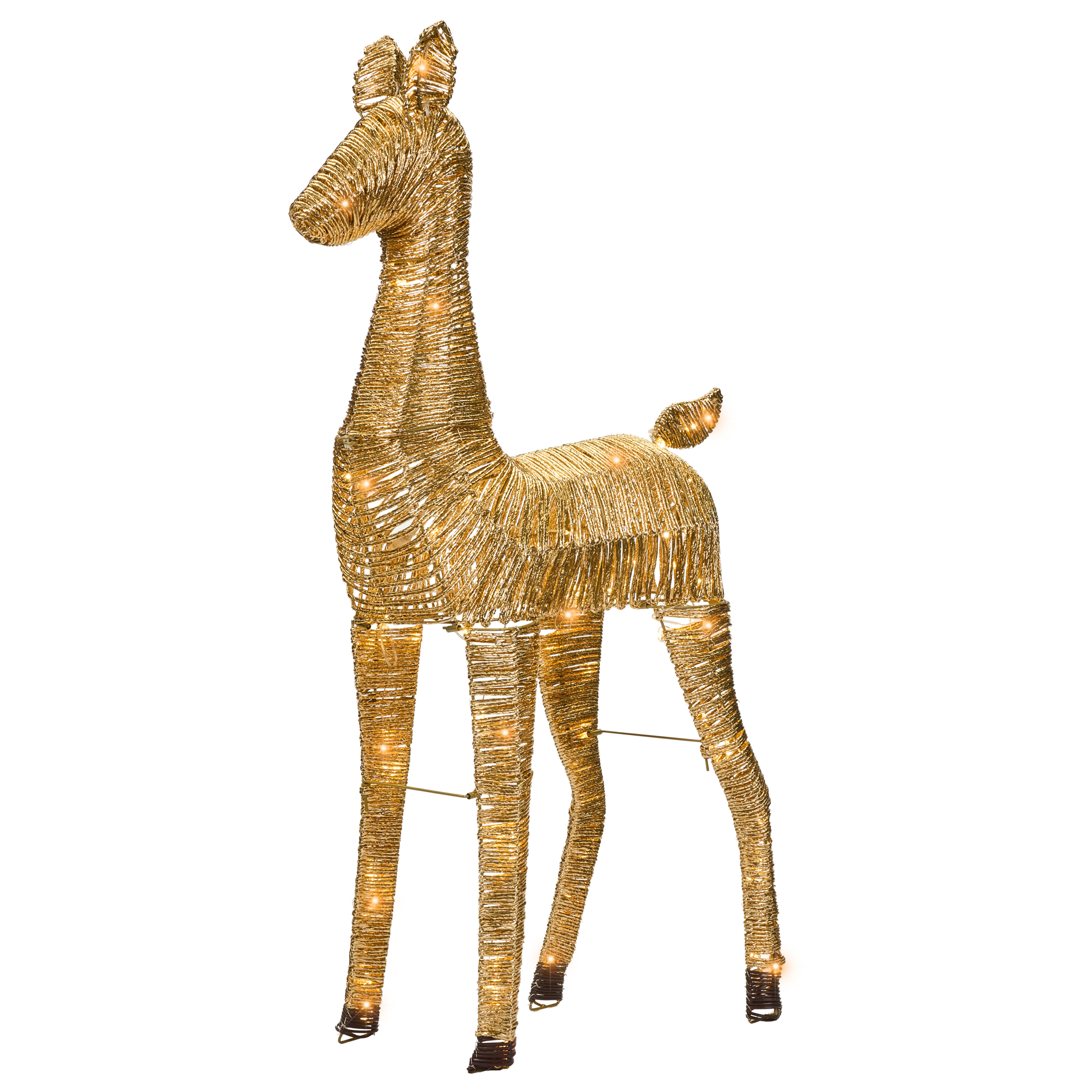 Julpynt LED AKUREYRI 110 cm Ren Guld