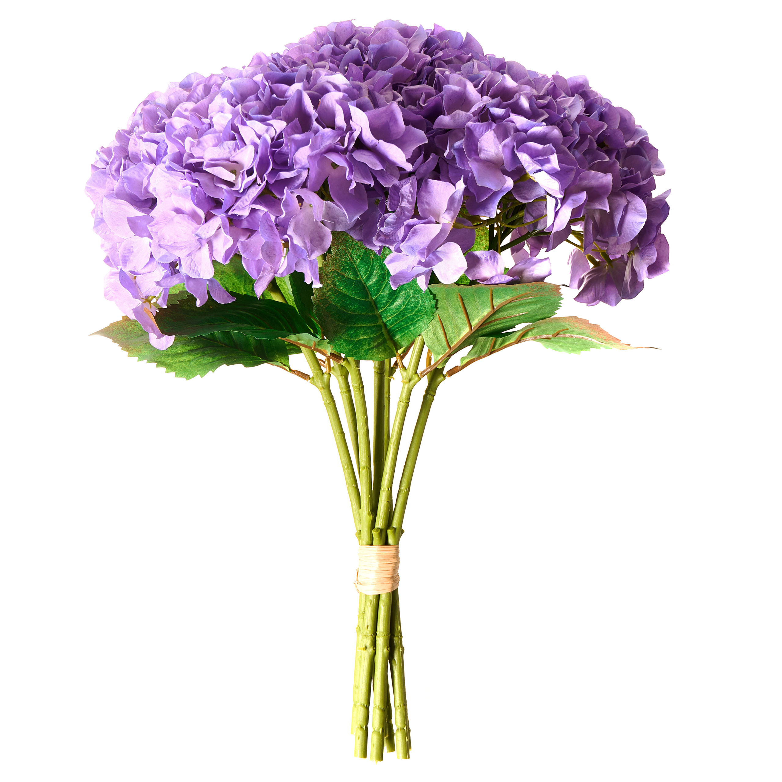 Konstgjord blomsterbukett PERNES 50 cm Mörklila