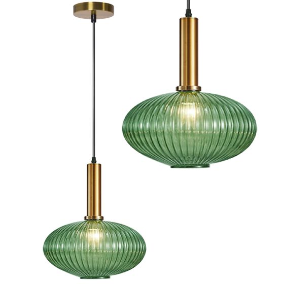 TOOLIGHT hängande taklampa APP465-1CP Grön 14,5x24,5x28,5cm