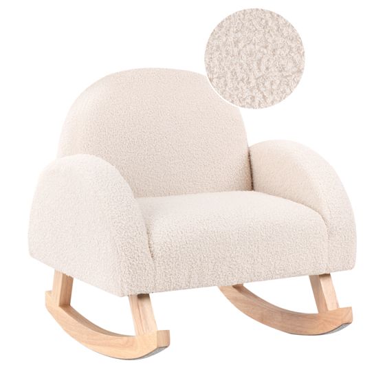 Gungstol för barn HUG Bouclé Ljusbeige
