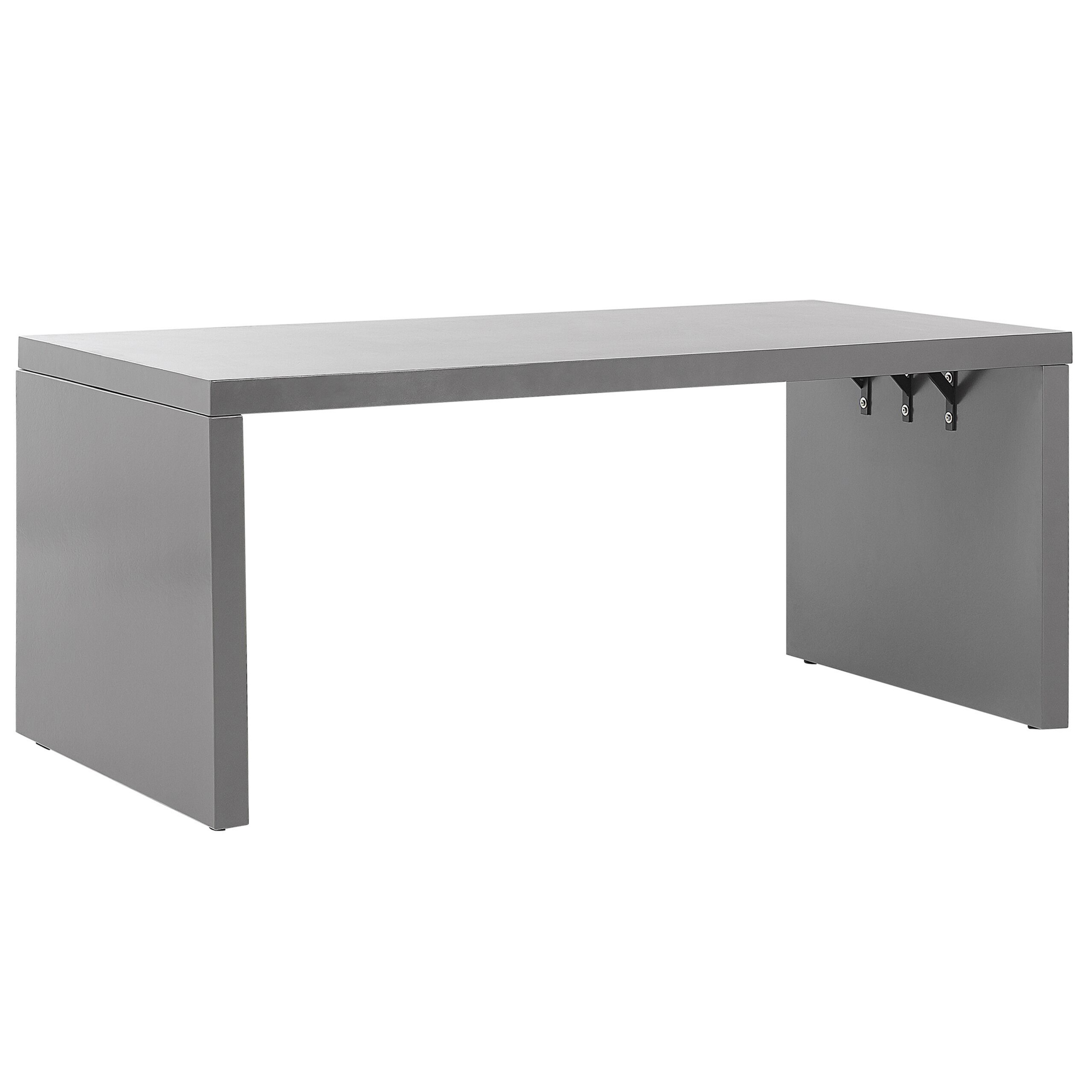 Trädgårdsmatbord TARANTO 180 cm 90 cm Betong Grå